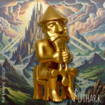 Seated Thor idol