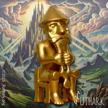 Seated Thor idol